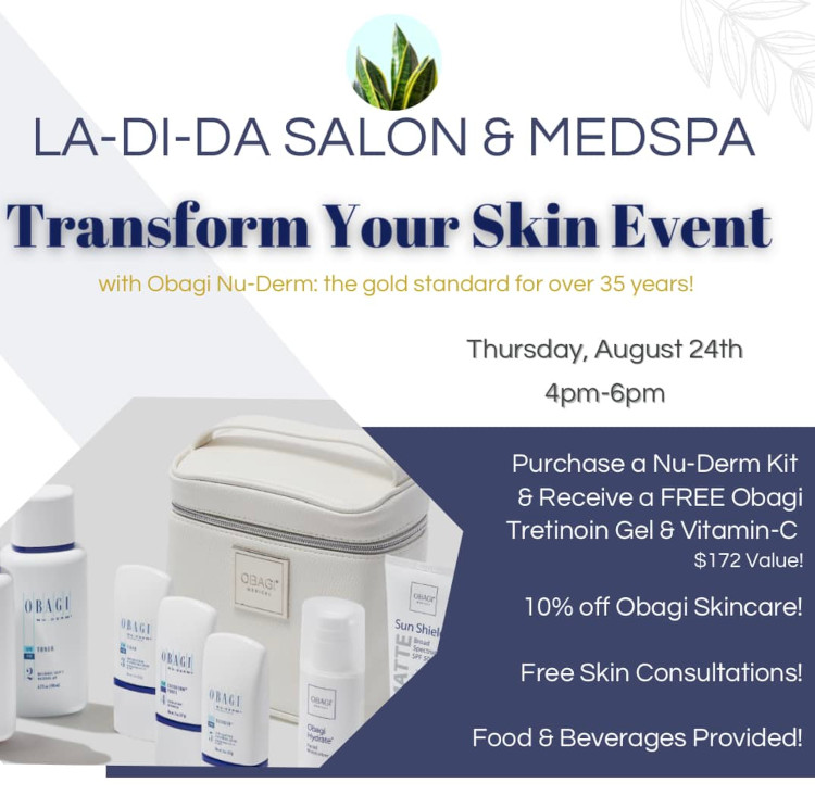 Transform Your Skin Event!